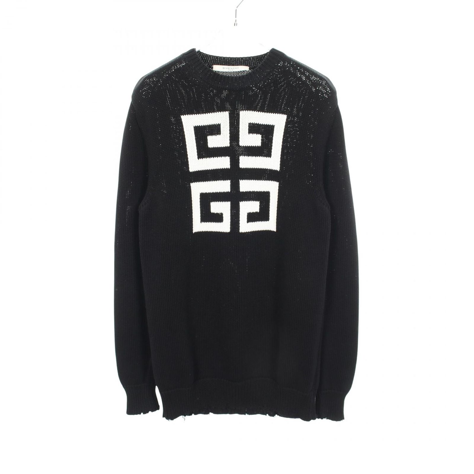 GIVENCHY ジバンシィ ロゴ ダメージ加工 ニット 32,760円