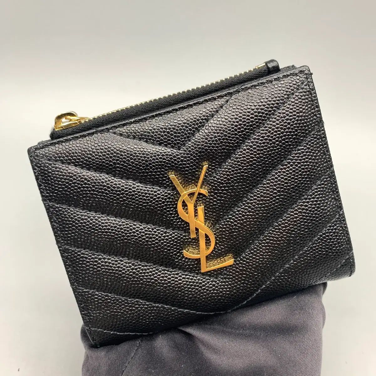 267003536 YSL SLG WALLET 575879 COMPACT 40,966円