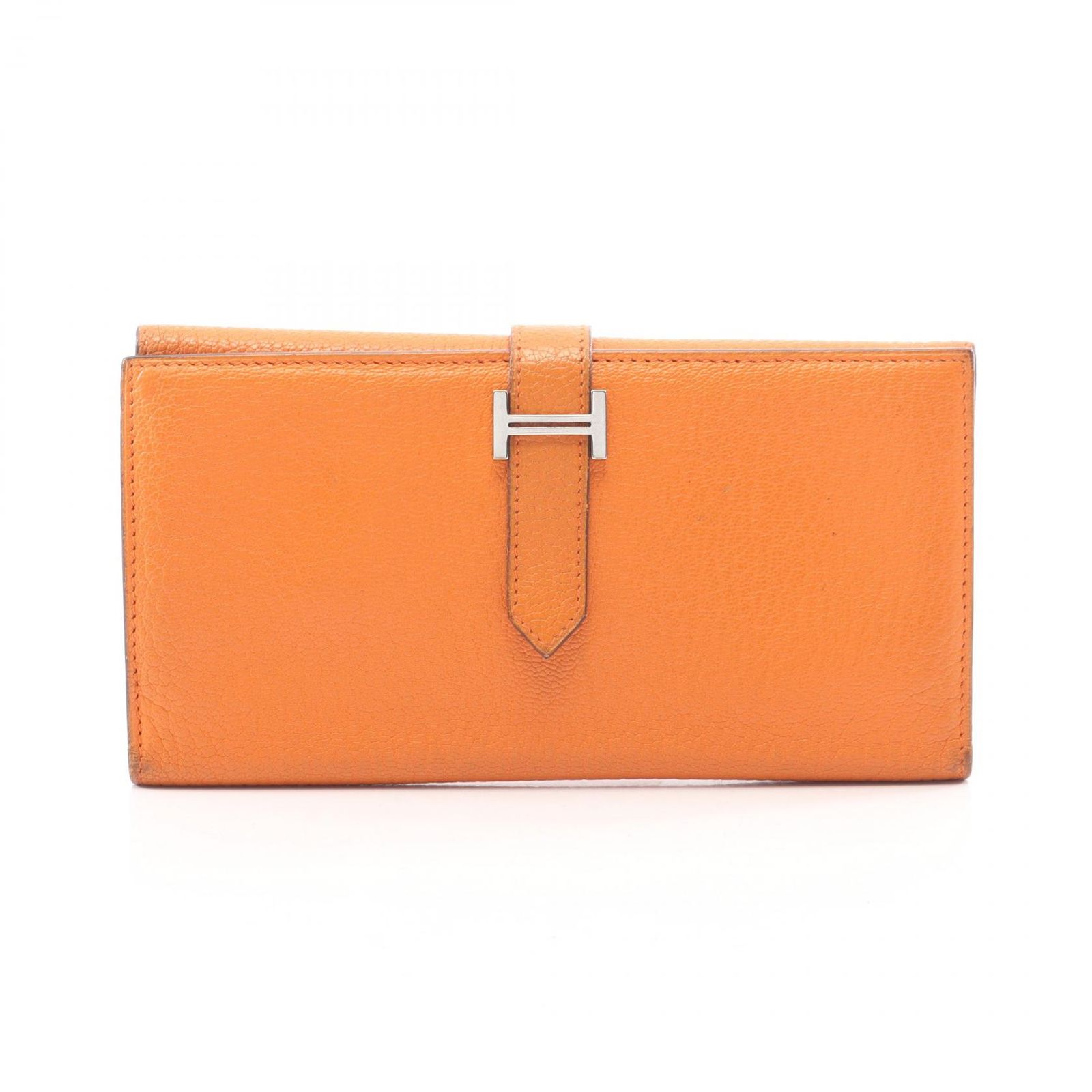 HERMES エルメス ベアンデュプリ 三つ折り長財布