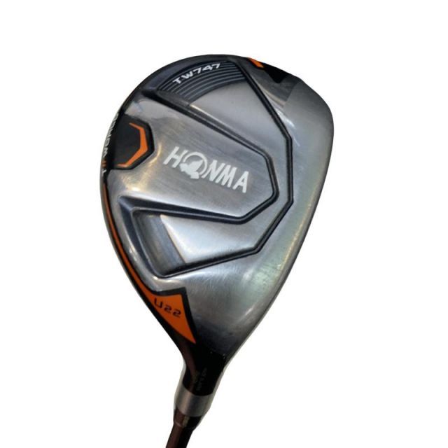 【中古】 本間ゴルフ TOUR WORLD TW747 22° ユーティリティ UT VIZARD UT-H7 (フレックスその他) メンズ 男性用 右利き 右用 Cランク ゴルフクラブ