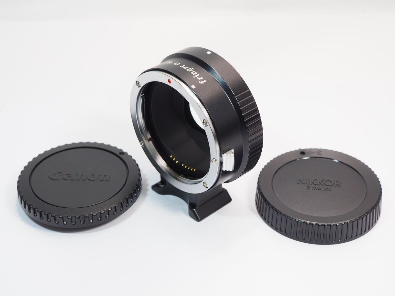 送料無料 作動確認済 Fringer EF-NZ1 マートマウントアダプター キャノンEF→ ニコンZ変換 電子接点付 フリンガー管X9702