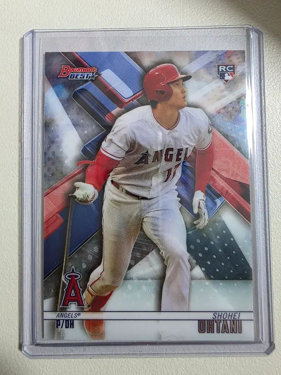 2018 MLB 大谷 翔平 ルーキーカード バウマン BEST LAエンジェルス