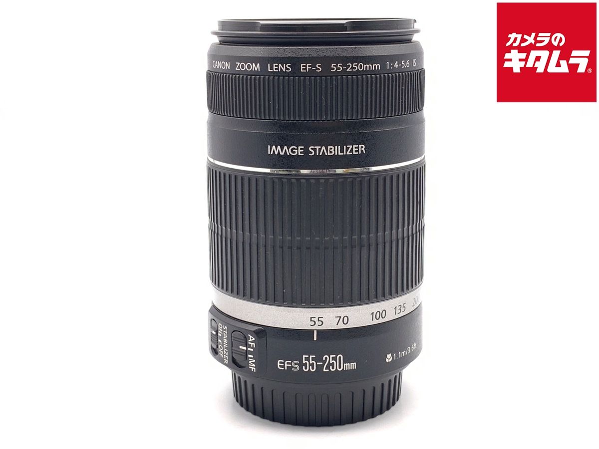 【中古】 【良品】 キヤノン EF-S 55-250mm F4-5.6 IS
