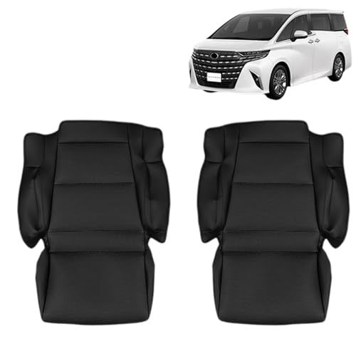 N◆適用新型アルファード40系 ヴェルファイア 40系 アクセサリー 2列目後部座席マット カスタムパーツ 専用内装グッズ ブラック 41805857
