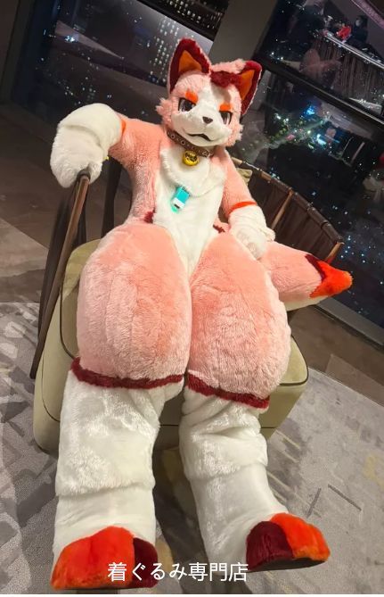 狼　犬　猫　着ぐるみ 　ヘッド ケモノ ファースーツ ぬいぐるみ コスプレ コスチューム Kurumi 一点物 D611 238,500円