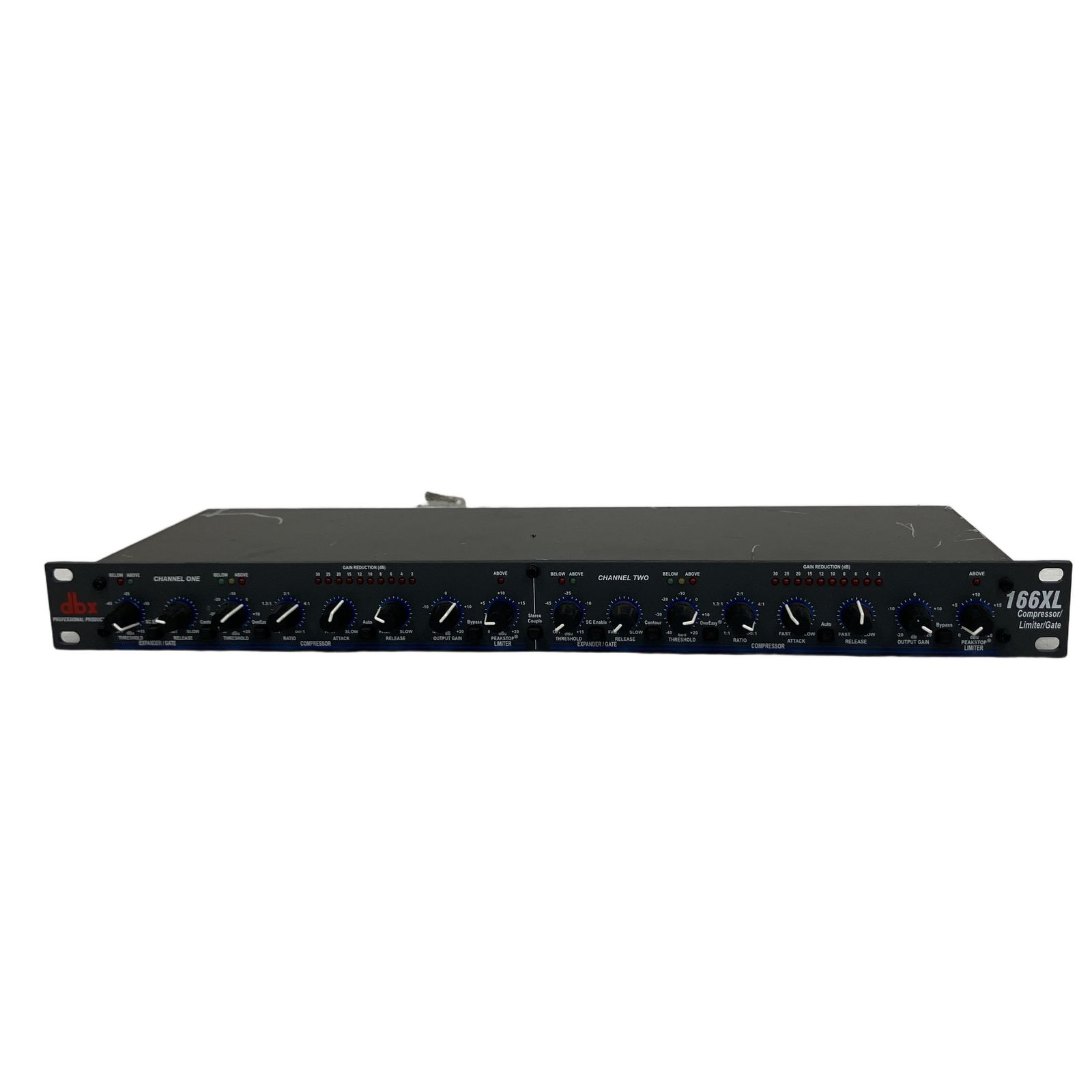 dbx DBX166XL コンプレッサー リミッター ノイズゲート 2ch 1U