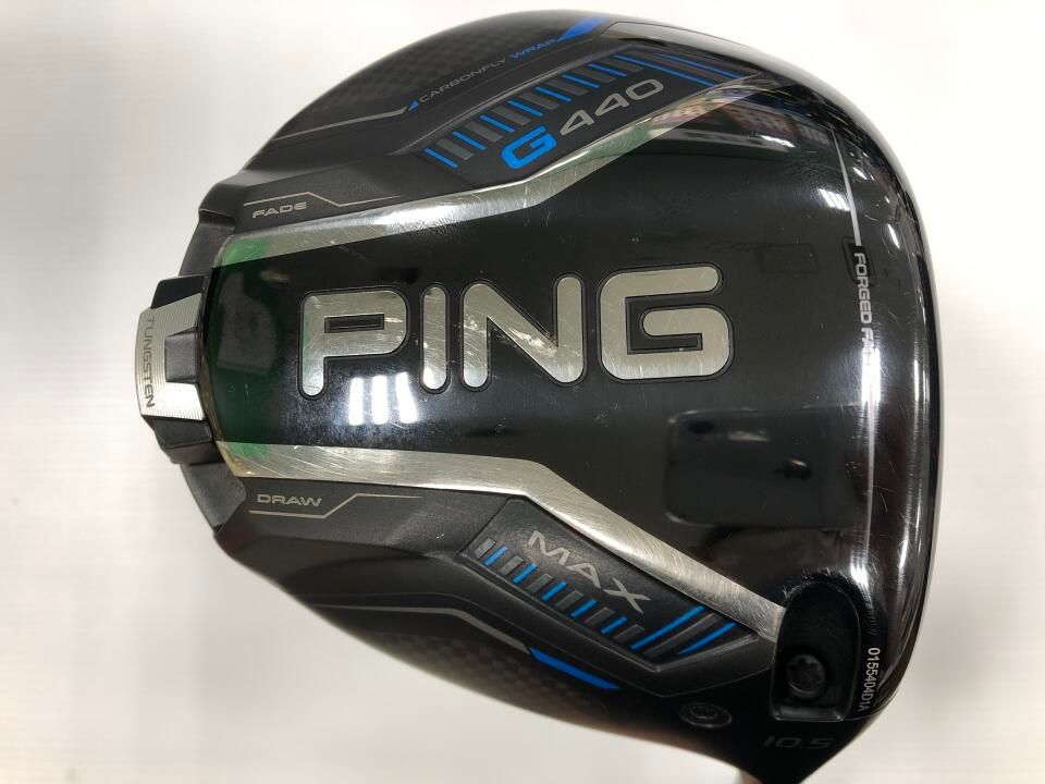 ピン　G440 MAX　10.5度　TOUR 2.0 CHROME 65　Sフレックス　ドライバー　中古　ゴルフドゥ！NEXTグローボ蘇我店【最短即日発送】