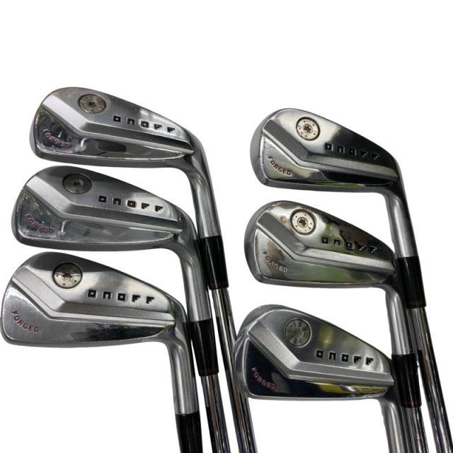 【中古】 ダイワ(グローブライド) ONOFF FORGED(2022) KURO 7S アイアンセット IR NS PRO MODUS3 TOUR115 (フレックスS) メンズ 男性用 右利き 右用 Cランク ゴルフクラブ