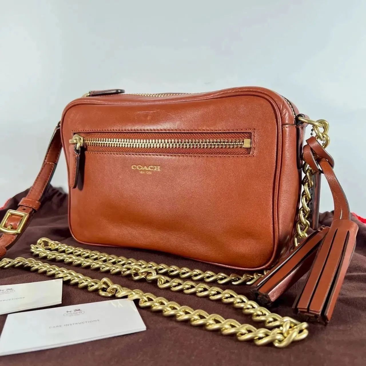 B-265 COACH コーチ レガシー ショルダーバッグ フライトバッグ 