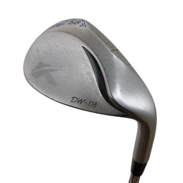 【中古】 キャスコ Dolphin Wedge DW-118 シルバー 58° ウェッジ WG NS PRO 950GH (フレックスS) メンズ 男性用 右利き 右用 Dランク ゴルフクラブ