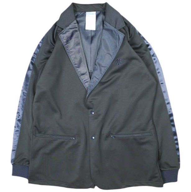 GDSS ジーディーエスエス 24SS 日本製 SMOKING JACKET スモーキングジャケット 100-GDS-233005 S NAVY ジャージー サイドライン アウター g25884