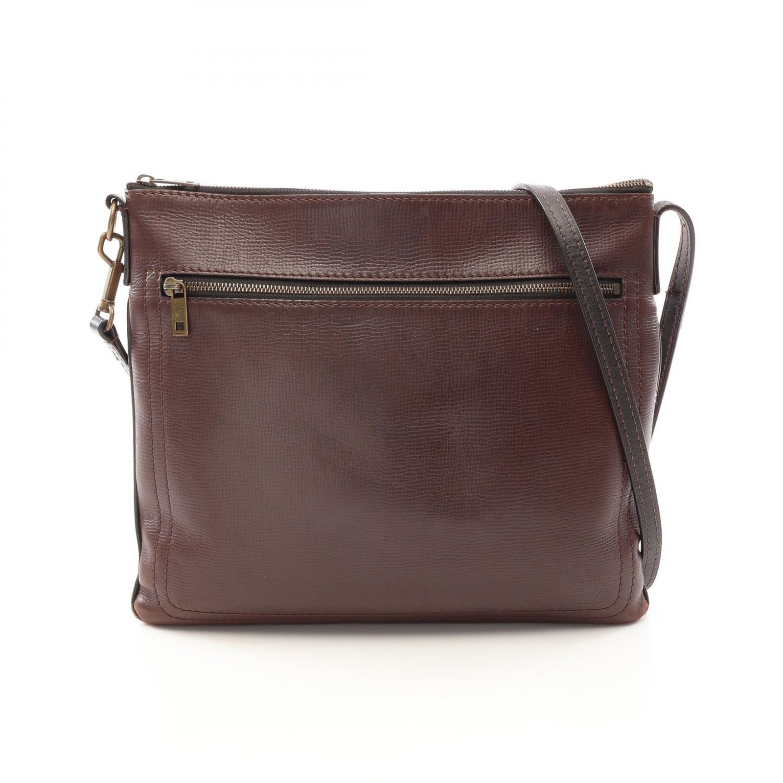 ルイ・ヴィトン LOUIS VUITTON ショルダーバッグ サックプラ ユタ カフェ M92073 レザー サック・プラ メンズ Used C