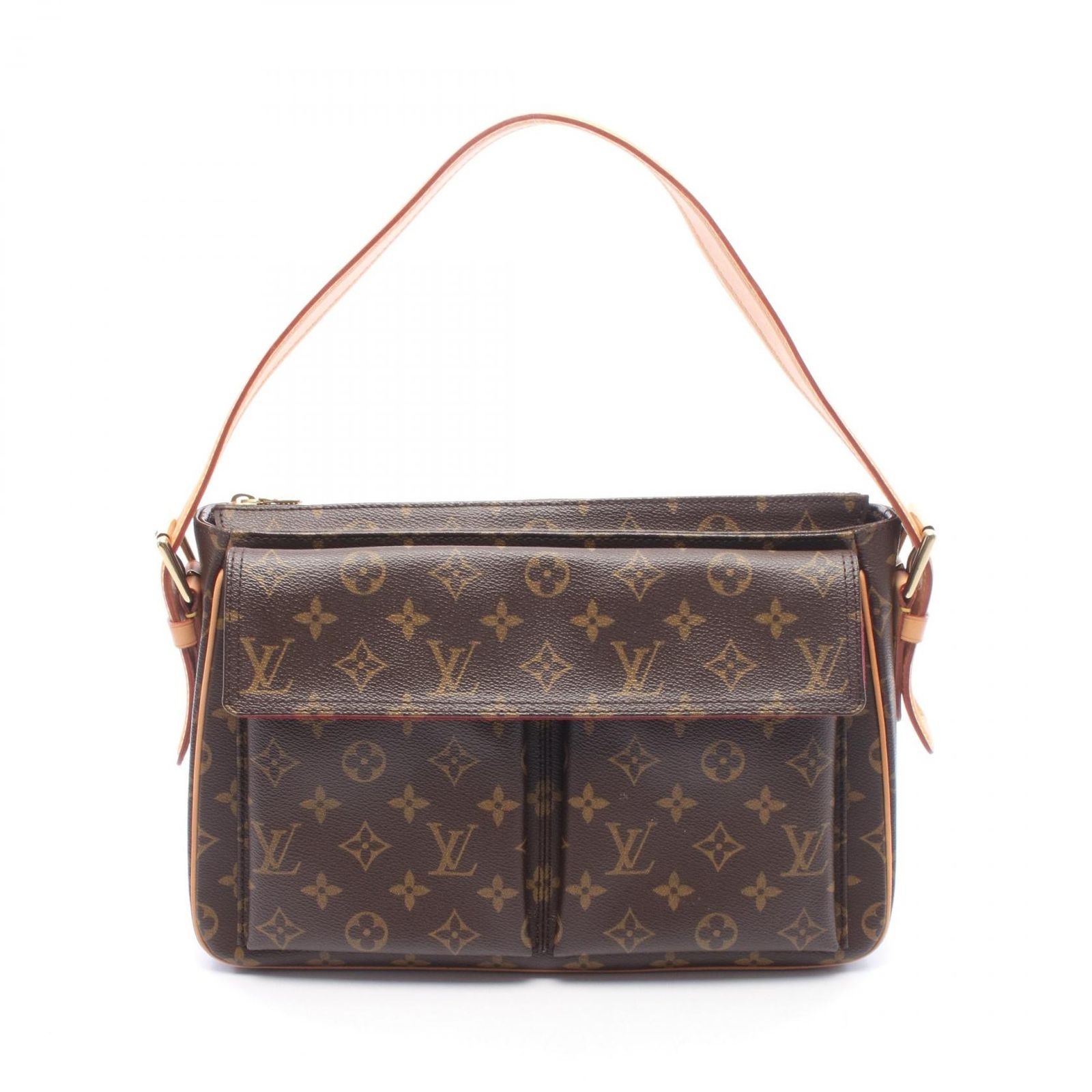 ルイ・ヴィトン LOUIS VUITTON ショルダーバッグ ヴィバシテGM M51163 PVCコーティングキャンバス レザー ヴィバシテGM レディース Used A 100,400円