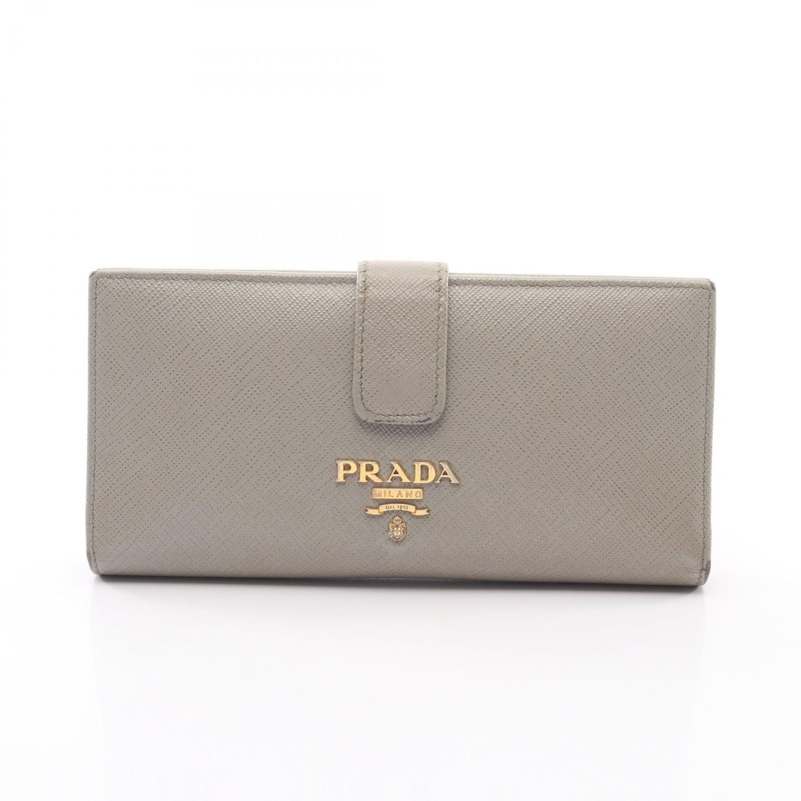 プラダ PRADA 二つ折り長財布 SAFFIANO MULTIC サフィアーノレザー 長財布 レディース Used B
