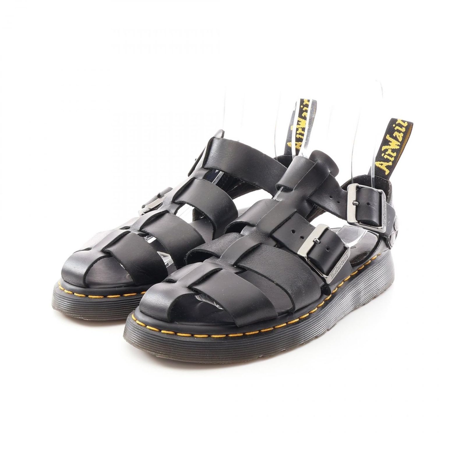 ドクターマーチン Dr.Martens サンダル GARIN ガリン グルカ レザー サンダル レディース Used B