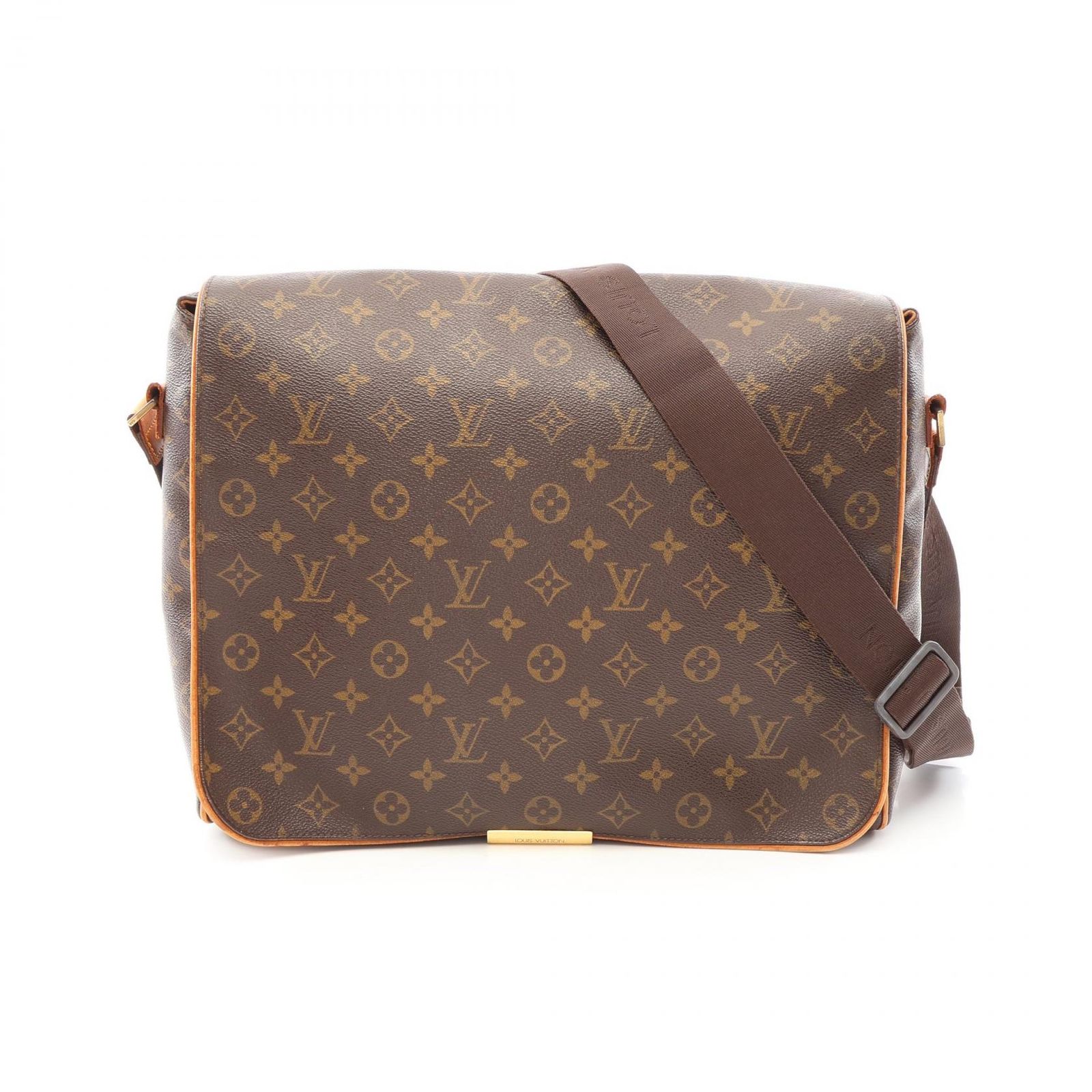 ルイ・ヴィトン LOUIS VUITTON ショルダーバッグ アベス モノグラム M45257 PVCコーティングキャンバス レザー アベス ユニセックス Used B