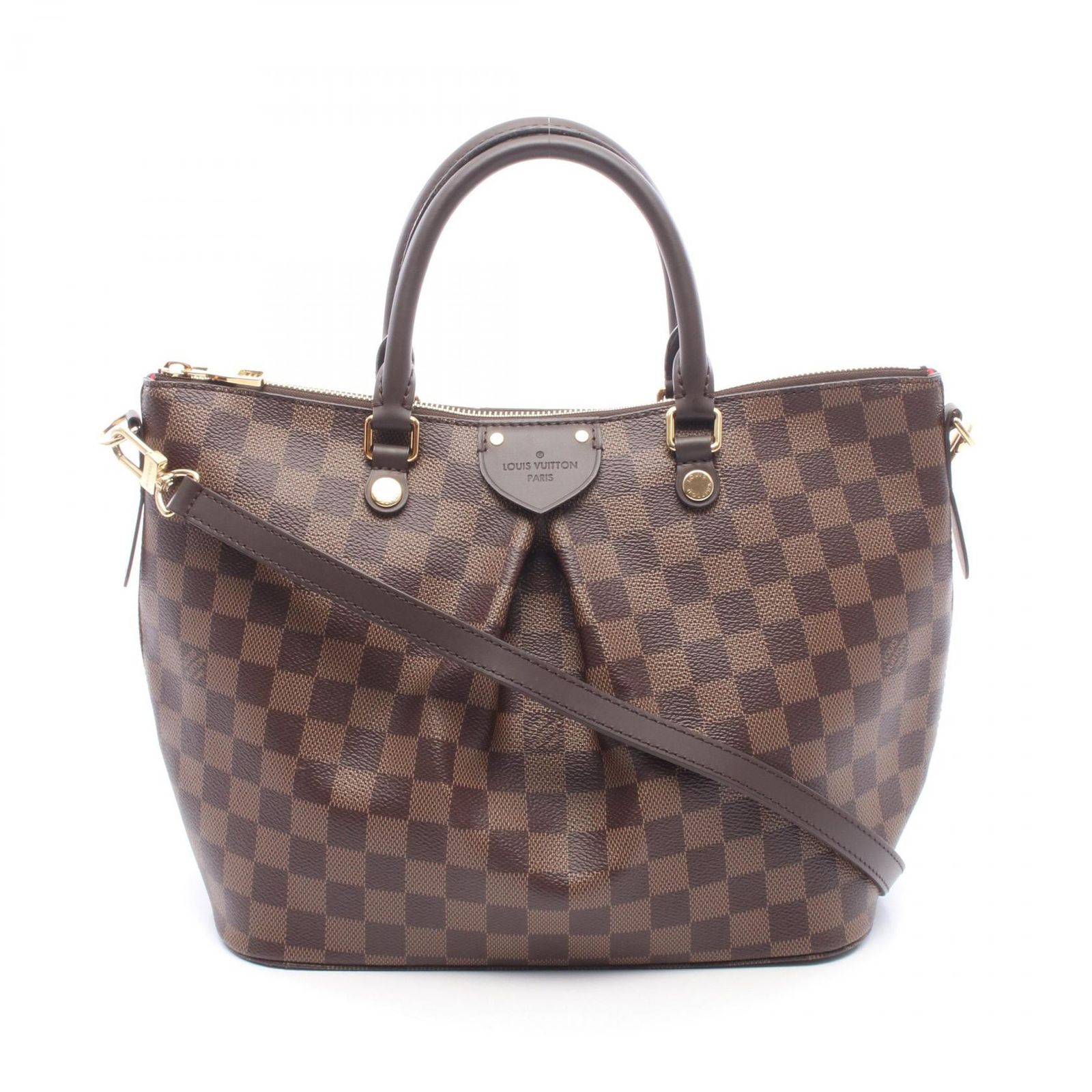 ルイ・ヴィトン LOUIS VUITTON ハンドバッグ シエナMM 2WAY N41546 PVCコーティングキャンバス レザー システィナMM レディース Used A