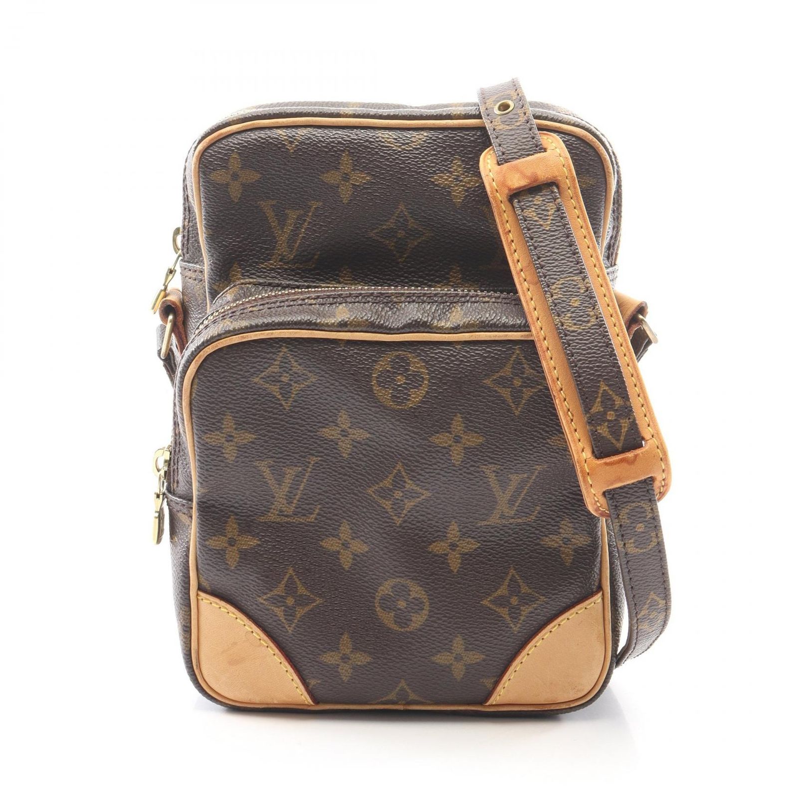 ルイ・ヴィトン LOUIS VUITTON ショルダーバッグ アマゾン モノグラム M45236 PVCコーティングキャンバス レザー アマゾン レディース Used B
