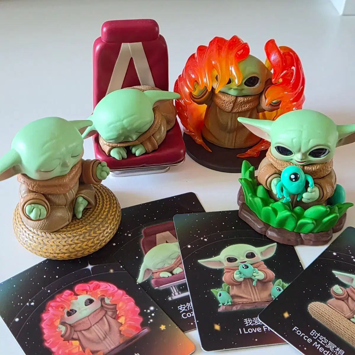 まとめて POP MART グローグー フォースシールド 瞑想 昼寝 カエル フィギュア 出品