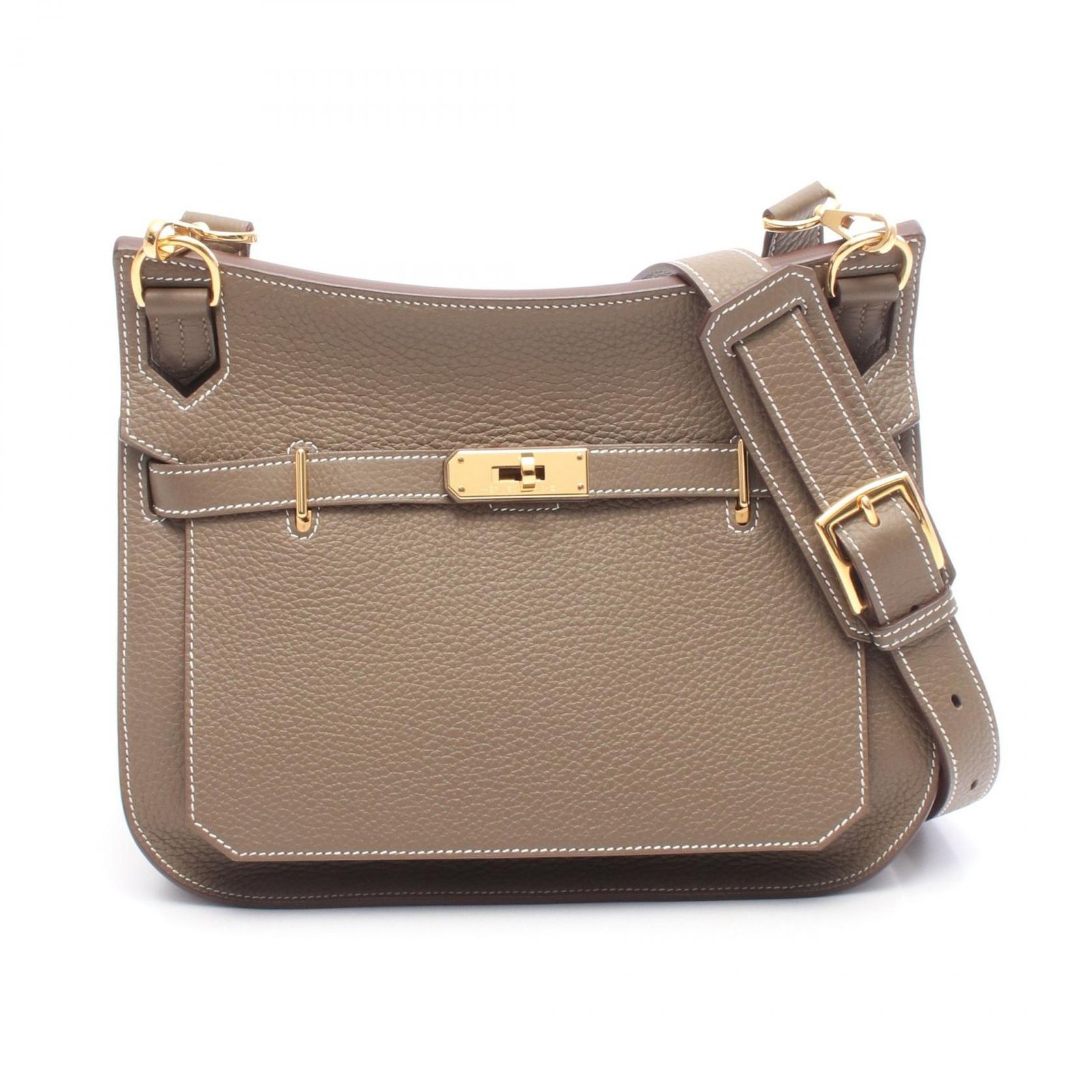 エルメス HERMES ショルダーバッグ ジプシエール28 エトゥープ レザー ジプシエール28 エトゥープ レディース Used A 444,320円