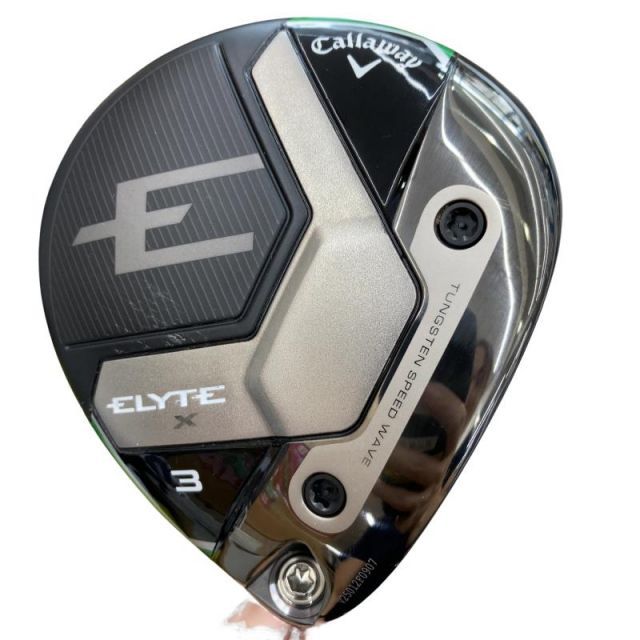 【中古】 キャロウェイ ELYTE X 3W フェアウェイウッド FW VENTUS GREEN 50 for CW(ELYTE FW) (フレックスSR) メンズ 男性用 右利き 右用 Cランク ゴルフクラブ