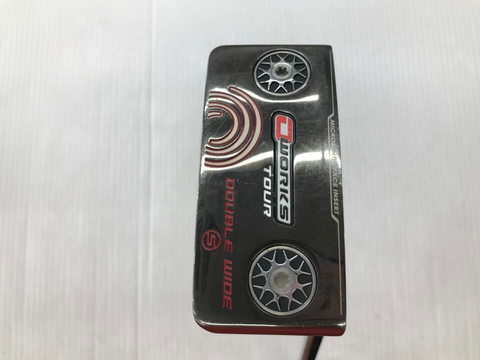 オデッセイ　O-WORKS TOUR DOUBLE WIDE S レッド　パター　中古【最短即日発送】 12,610円