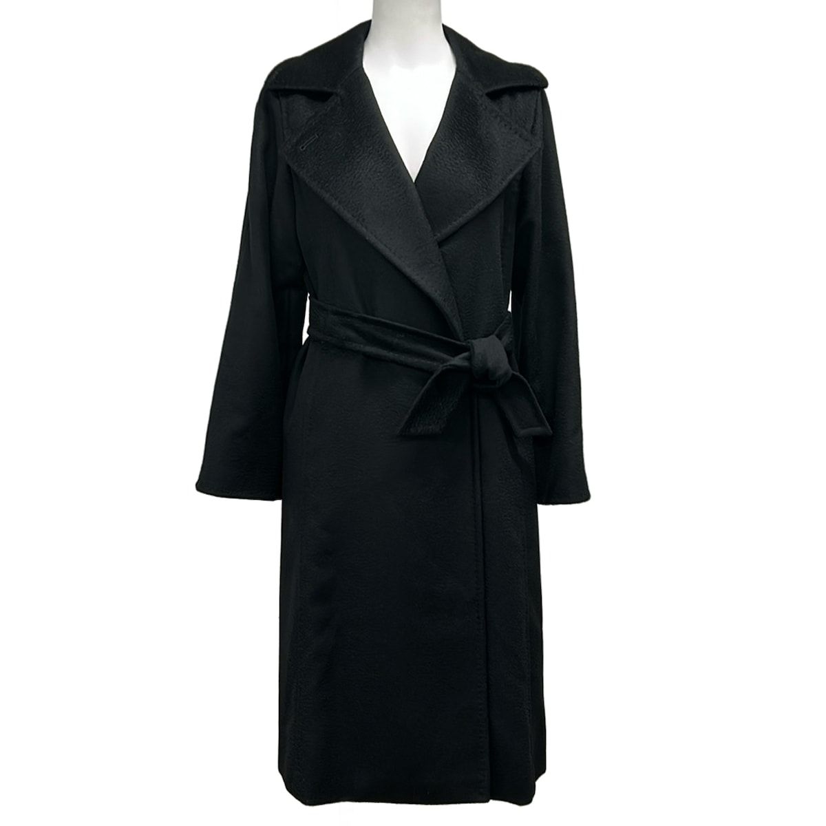 Max Mara(マックスマーラ) コート サイズ34 XS レディース美品 マニュエラ コート 701207600005 黒 長袖/ロング丈/冬