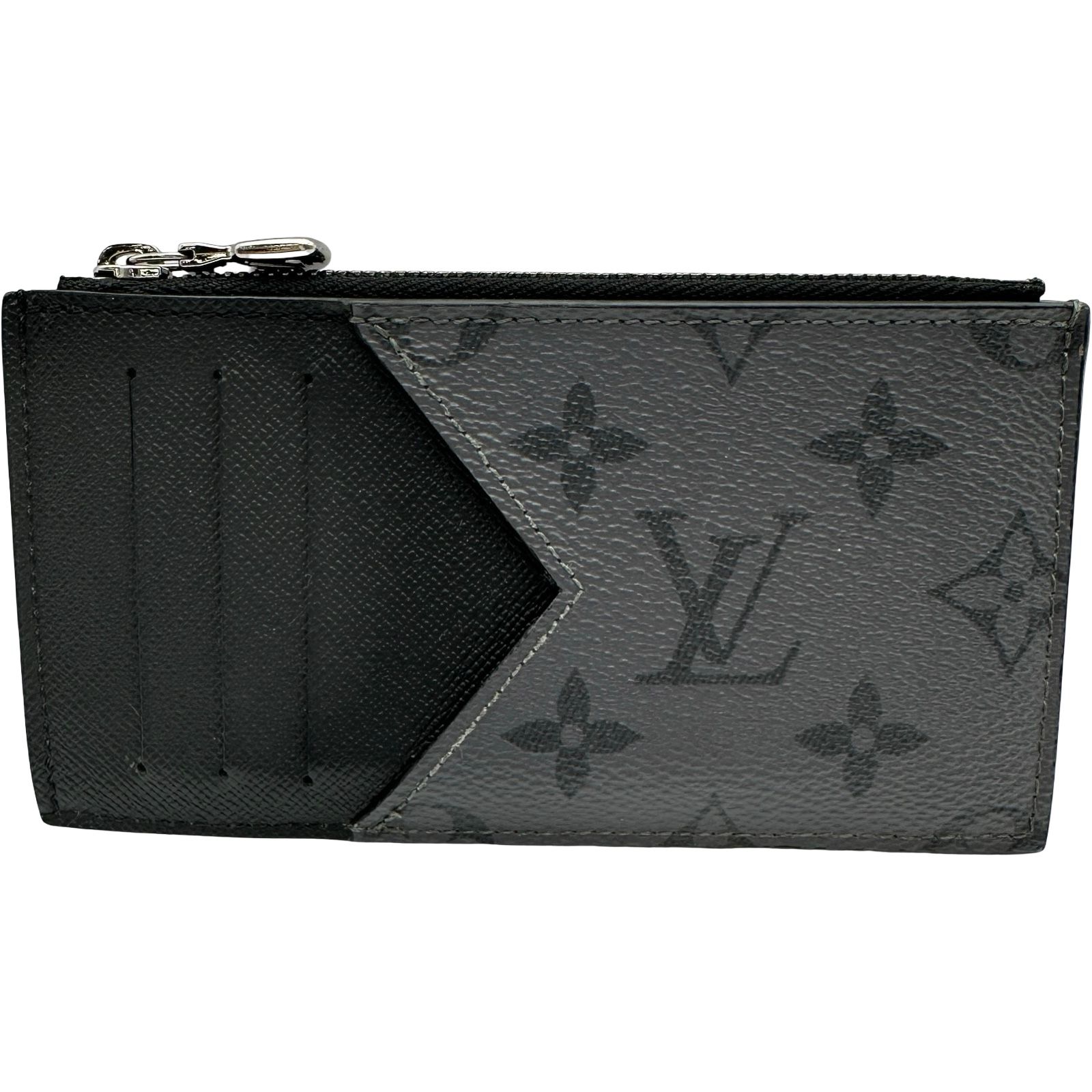 ルイ・ヴィトン LOUIS VUITTON コインカード・フォルダー M69533 ブラック モノグラム・エクリプス・リバース メンズ コインケース
