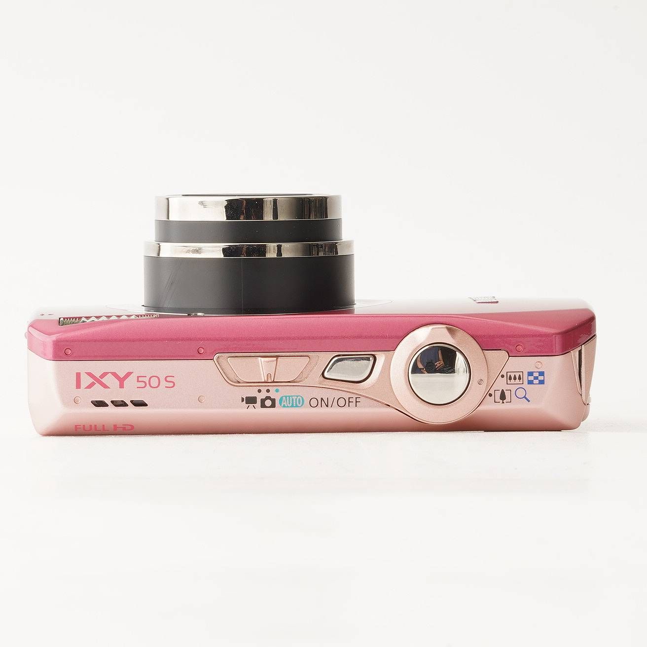 キヤノン Canon IXY 50 S ピンク 10x IS 光学ズーム - メルカリ