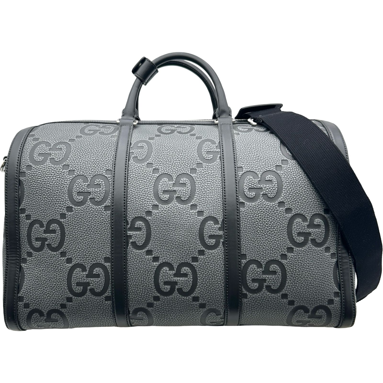 グッチ GUCCI ボストンバッグ 725282 ブラック ジャンボGG メンズ ボストンバッグ 127,500円