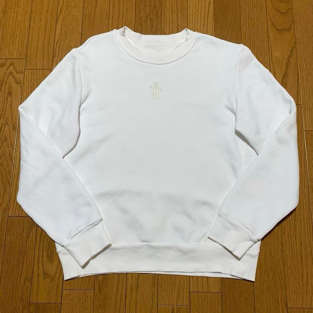 MONCLER レディース　Ｓ　ホワイト トレーナー　4P37