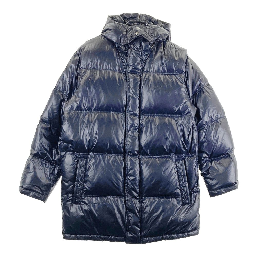 サイズ：L BURBERRY GOLF バーバリーゴルフ 2WAY ダウンジャケット ブラック系 [240101723246] ゴルフウェア メンズ ストスト