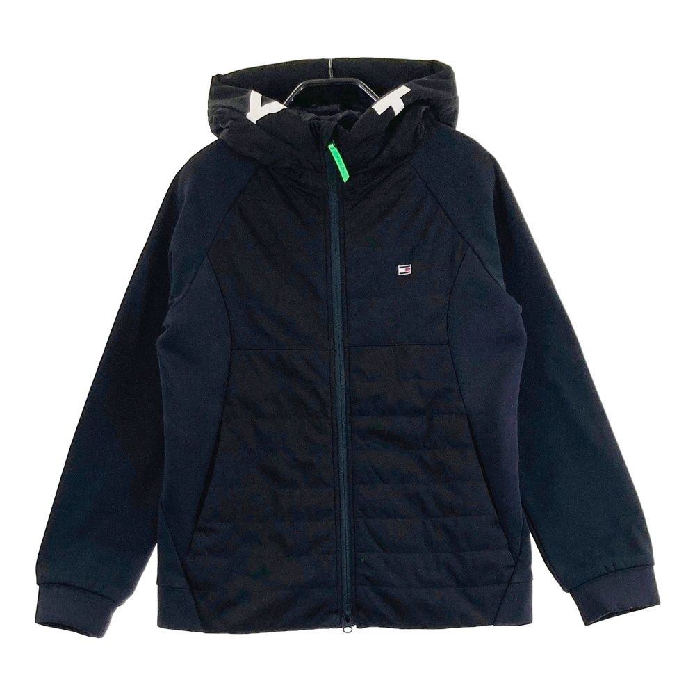 サイズ：M TOMMY HILFIGER GOLF トミー ヒルフィガーゴルフ フード付 中綿切替 長袖ジャケット ブラック系 [240101723368] ゴルフウェア レディース ストスト 6,092円