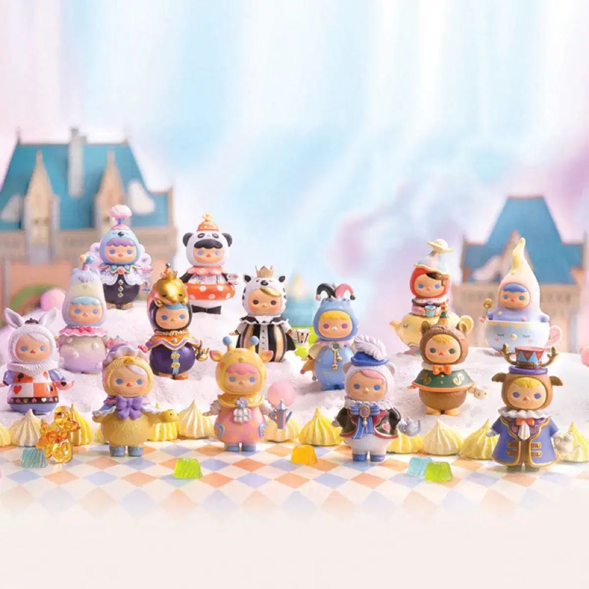 ポップマート プッキー アニマルティーパーティーシリーズ フルセット(12個)