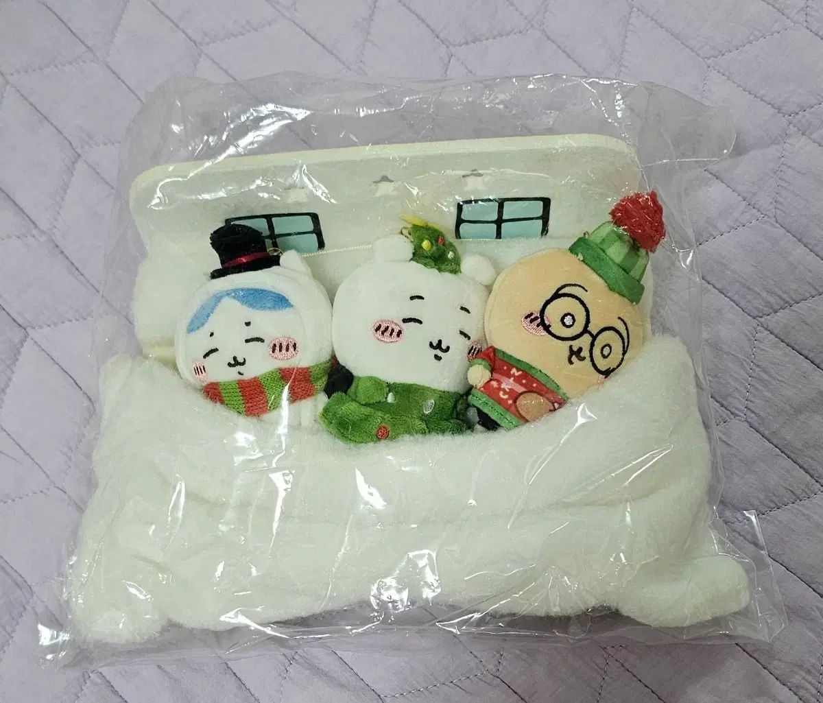 ちいかわ ホリデー おやすみ 麻 マスコット 出品