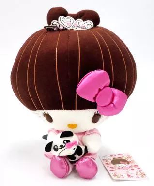 【中古】ぬいぐるみ 徹子キティ ヌイグルミM 「徹子の部屋×ハローキティ」