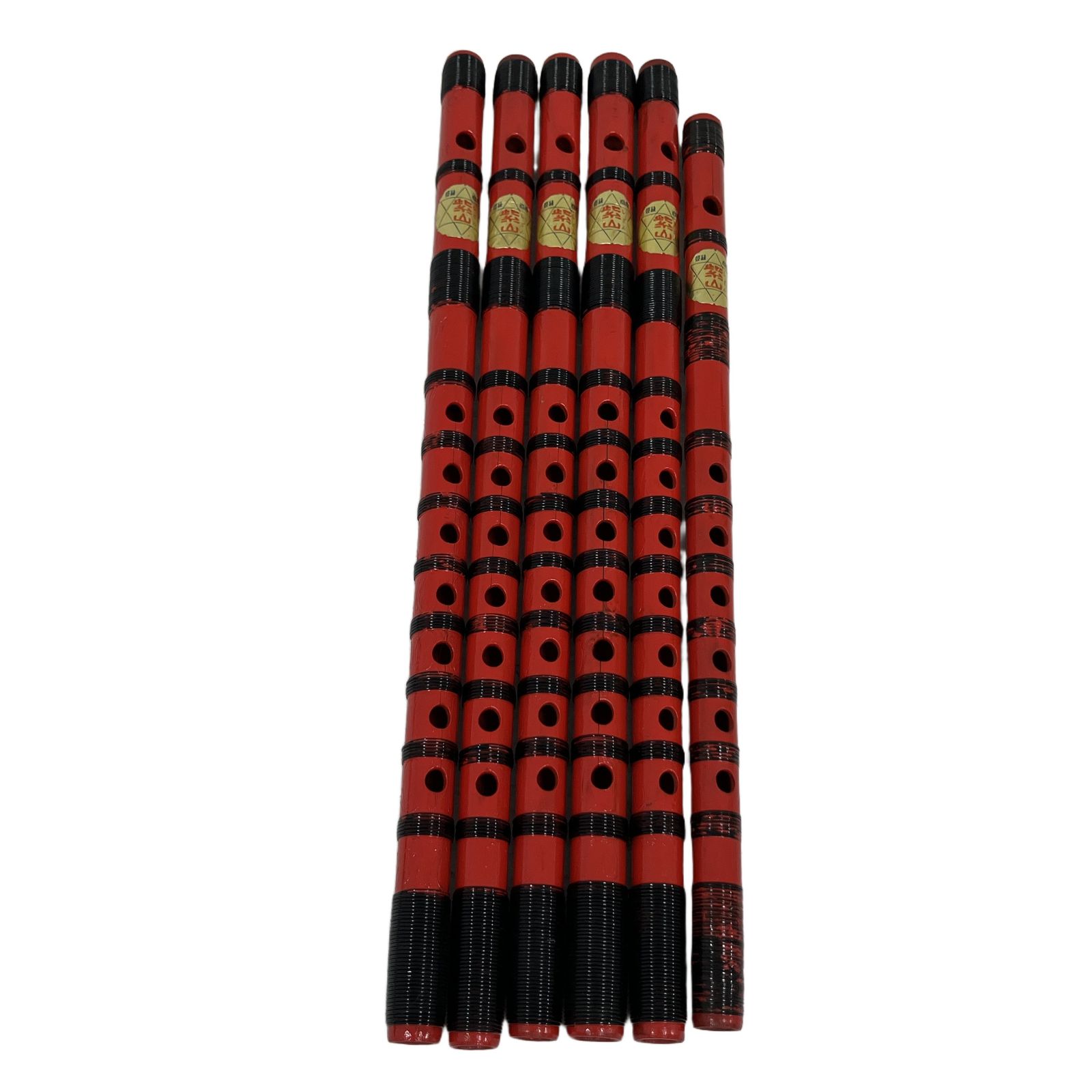 紫山 笛 6本セット おまとめ 楽器 和楽器 ジャンク O11513649