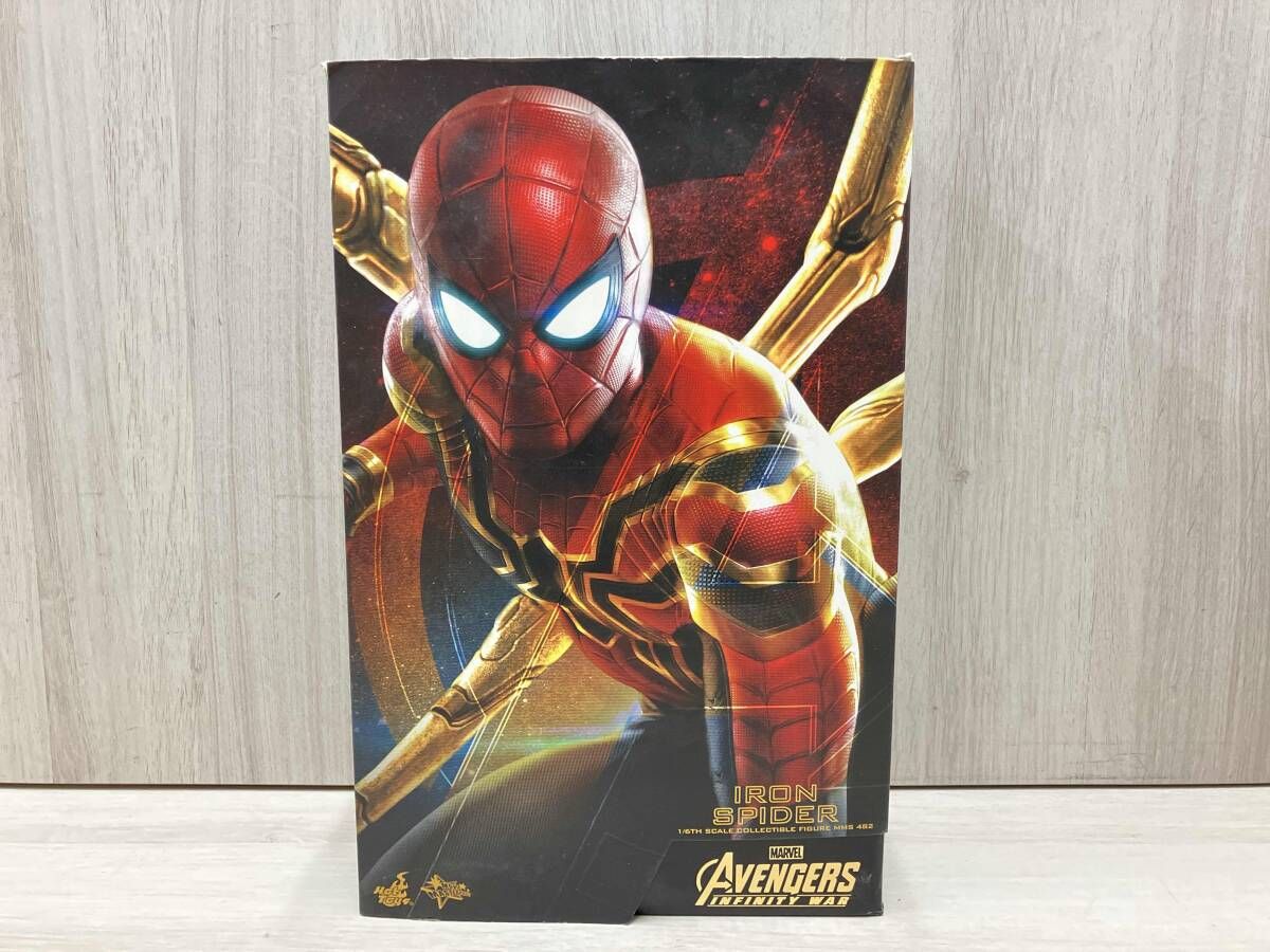 ジャンク ホットトイズ アイアン・スパイダー 1/6 ムービー・マスターピース アベンジャーズ/インフィニティ・ウォー