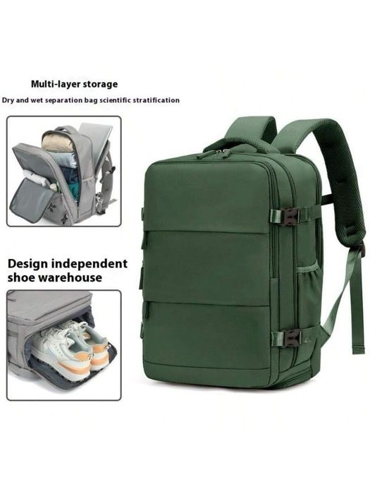 バッグ メンズ バックパック リュック 40x20x25cm 機内持ち込みバックパック、小型飛行機用ラゲッジバッグ、男女兼用、14インチノートパソコンバッグ、アウトドア、旅行、学校、仕事、ビジネス、スポーツ