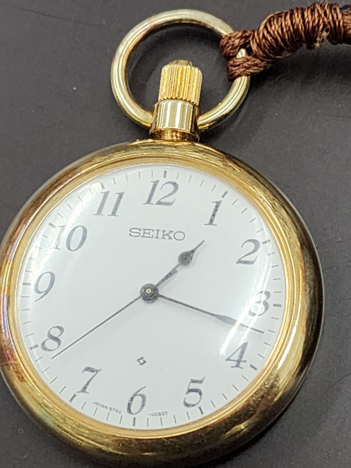 セイコー　SEIKO　懐中時計　5740-0080 稼働品　現状品