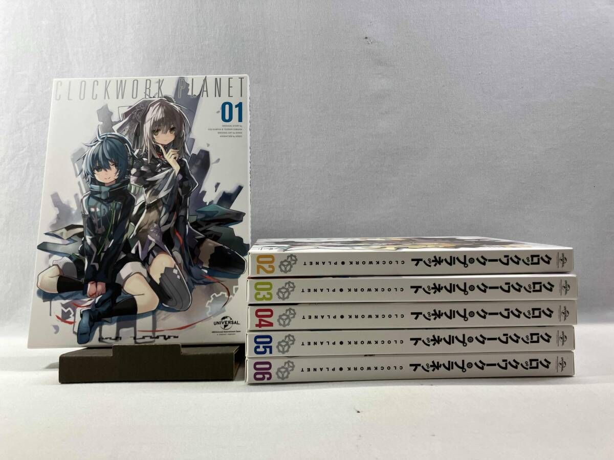【※※※】[全6巻セット]クロックワｰク･プラネット 第1~6巻(初回限定版)(Blu-ray Disc) 9,480円