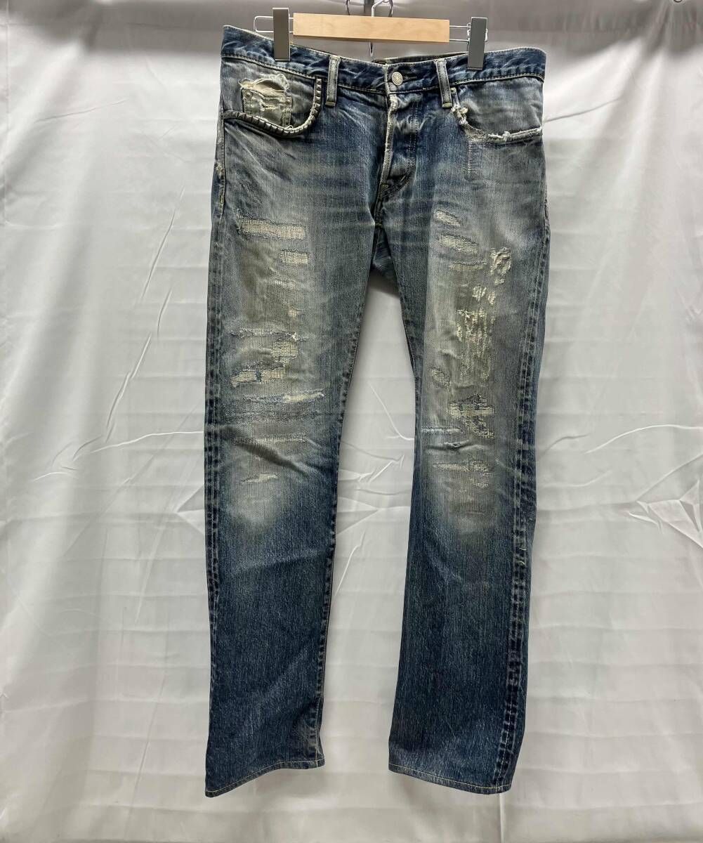HYSTERIC GLAMOUR ヒステリックグラマー ジーンズ hysteric glamour 0241AP08 表記サイズ32 ブルー
