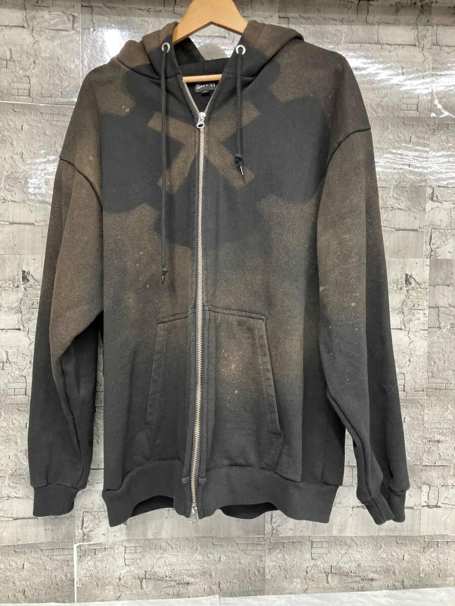 GAKKIN DYED HANABATSU ZIP HOODIE サイズXXL