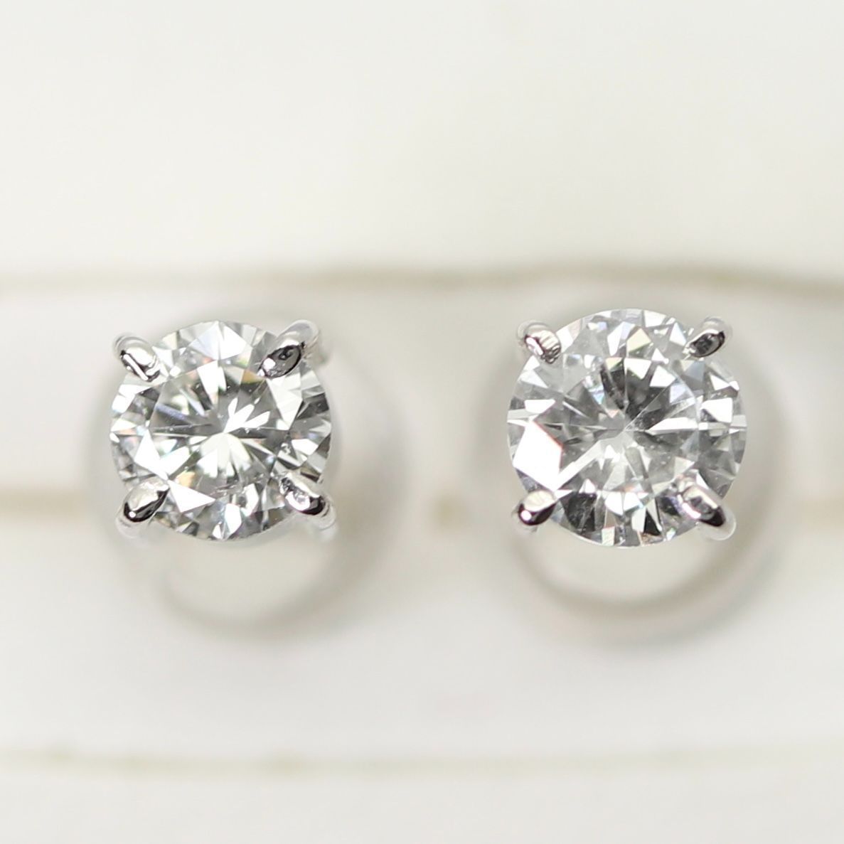Pt900 ダイヤモンド 0.34ct プラチナ ピアス/24-3699S 27,860円