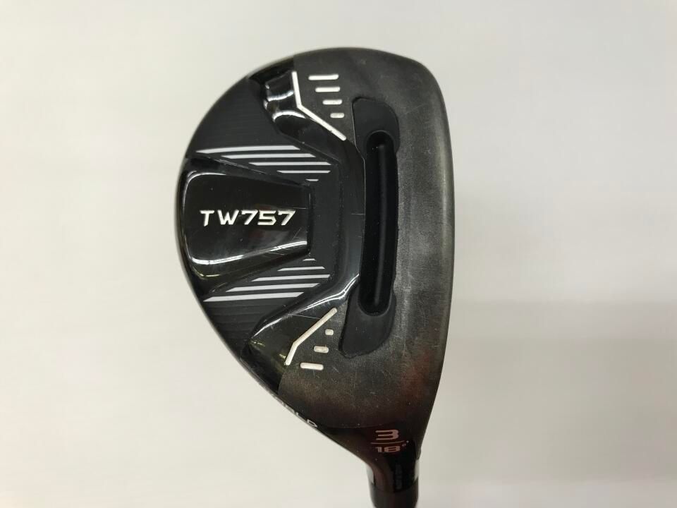 ホンマゴルフ　TOUR WORLD TW757　18度　VIZARD for TW757 50　Sフレックス　ユーティリティ　中古【最短即日発送】