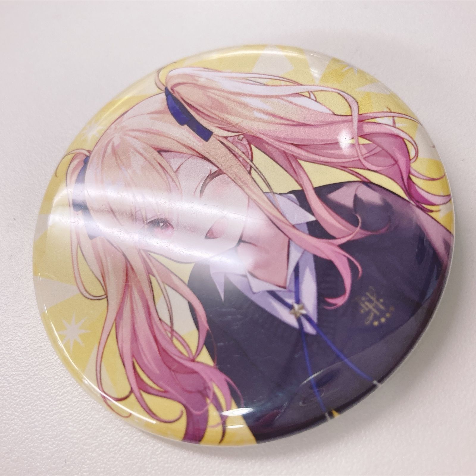 プロセカ 天馬咲希 CD購入特典 缶バッジ 天馬咲希 57mm缶バッジ+L版ブロマイド 「CD プロジェクトセカイ
