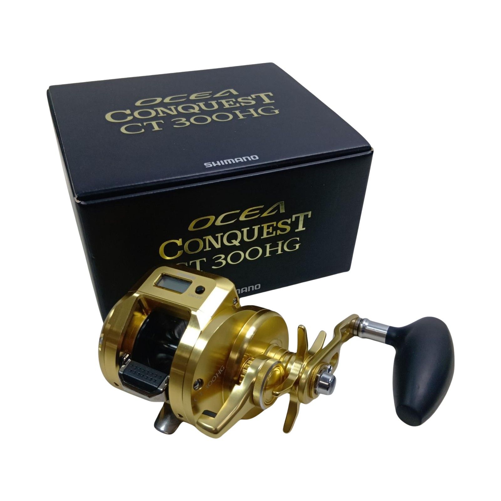 SHIMANO シマノ 03820 釣り用品 リール ベイトリール 18オシアコンクエスト CT300HG キズ有 程度B