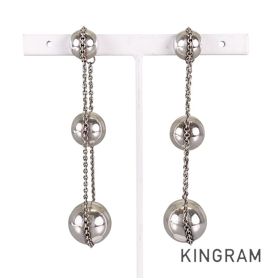 ティファニー TIFFANY&Co. ハードウェア トリプルドロップ Sv925 ピアス ss【中古】 62,315円