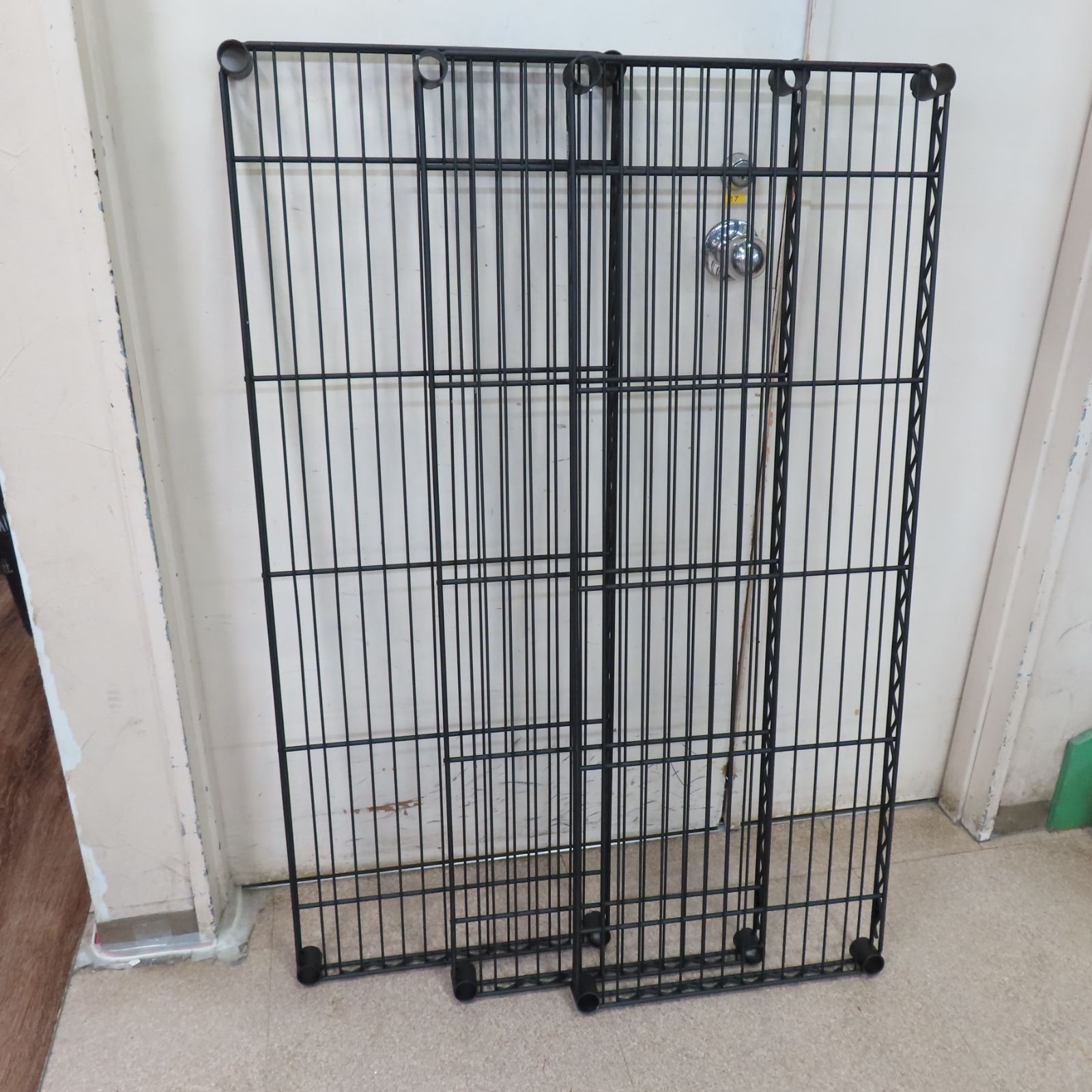 ERECTA エレクター ワイヤーシェルフ ワイヤーラック 120×45cm ブラック 3枚セット 棚のみ メタルラック