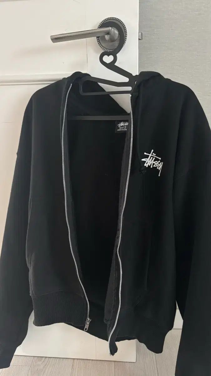 STUSSY フードジップアップ S